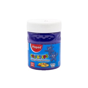 MAPED TEMPERA EN POTE 250gr AZUL